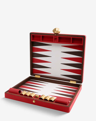 Pebble Backgammon Set - Red