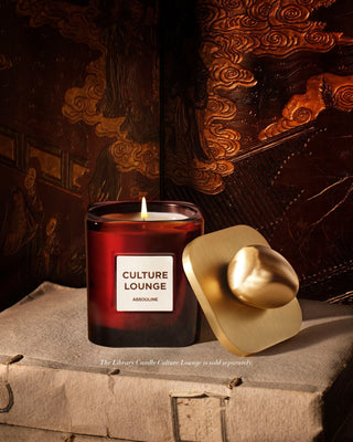 Library Pebble Candle Lid