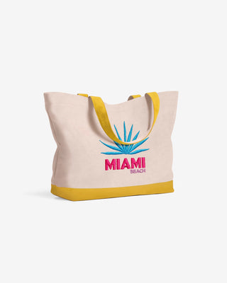Miami Beach - Travel From Home Canvas Tote