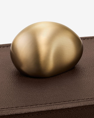 Pebble Trinket Box - Brown