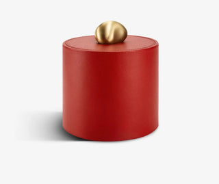 PEBBLE TRINKET BOX - RED