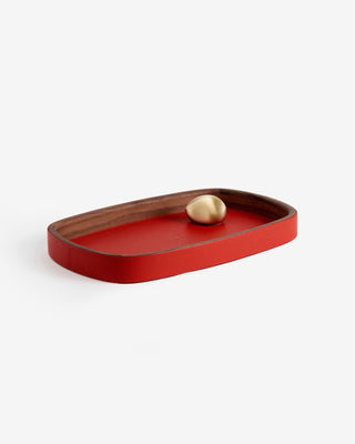Pebble Accessory Tray - Red