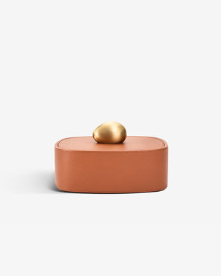 Pebble Trinket Box - Camel