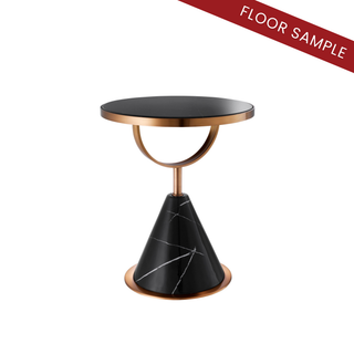Side Table Park Lane brushed copper finish
