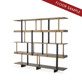 Cabinet Mercure brushed brass finish