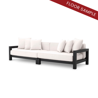 Outdoor Sofa Cap-Antibes black sunbrella canvas