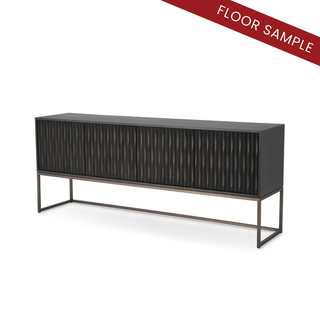Dresser Brayden charcoal grey oak veneer
