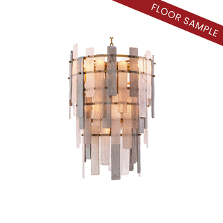 Chandelier Greyson antique brass finish