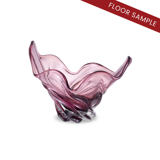 Bowl Ace pale pink glass