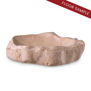Bowl Callas travertine
