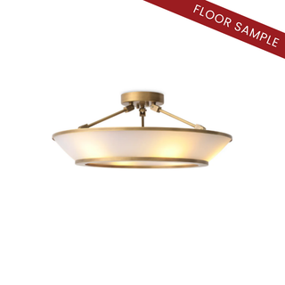 Ceiling Lamp Ferette antique brass finish