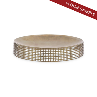 Bowl Sterling L vintage brass finish