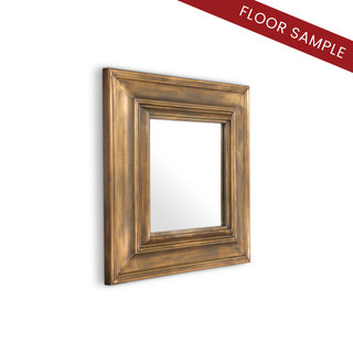 Mirror Sanoma L vintage brass finish