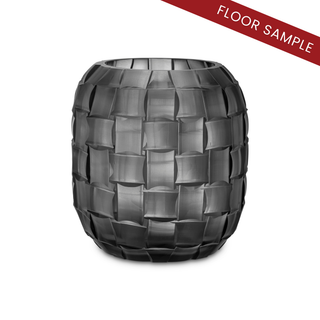 Vase Varese S grey glass
