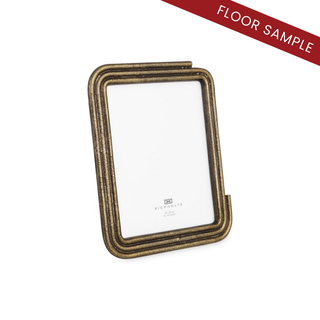 Picture Frame Brescia L antique brass finish