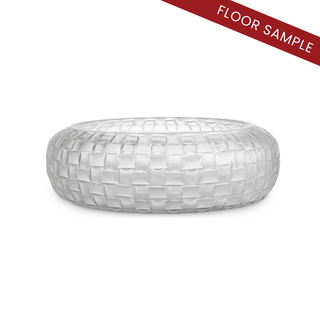 Bowl Varese frosted glass