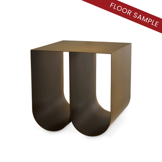 Side Table Rafaello brushed brass finish
