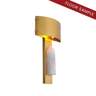 Wall Lamp Évora antique brass finish