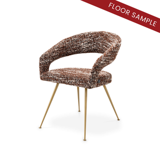 Dining Chair Bravo bouclé sonata red