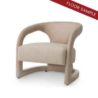Chair Voletta faux leather valente beige renato ecru