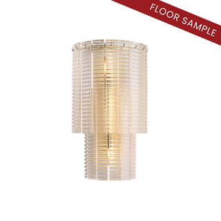 Wall Lamp Imperial brushed brass clear glass