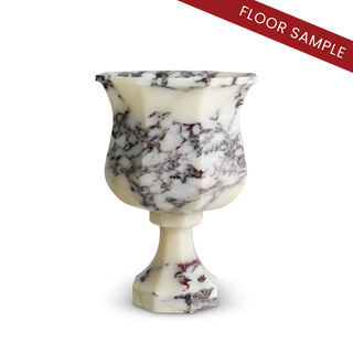Vase Bennington white marble