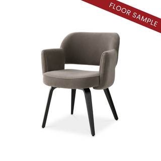 Dining chair Park Johnston Mohair brown