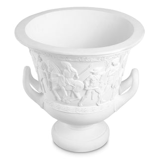 Vase Hydria white finish