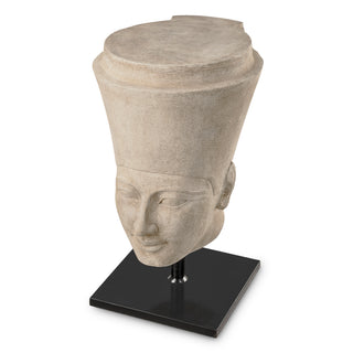 Bust of Hatshepsut sandstone finish