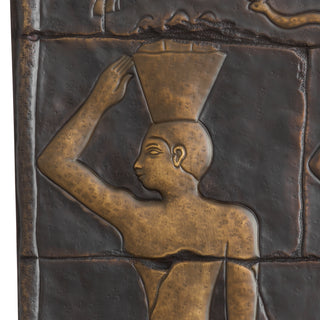 Wall Object Akhtihotep bronze finish