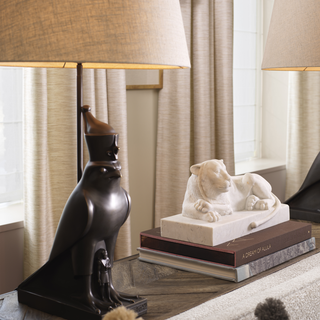 Object Reclining Lion marble