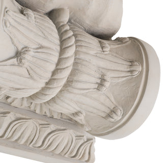Wall Object Acanthus Scroll antique look finish