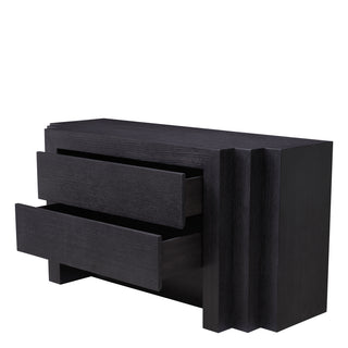 Dresser Metropolitan S charcoal grey oak veneer