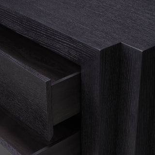 Dresser Metropolitan S charcoal grey oak veneer