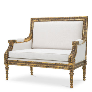 Antique Gold Accent Chair Georges Jacob