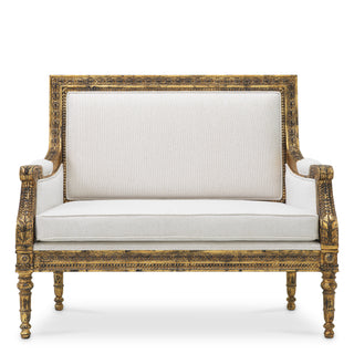 Antique Gold Accent Chair Georges Jacob