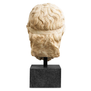 Bust Hermes marble antique look