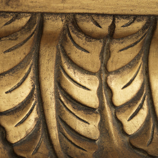 Mirror Sahure L antique gold finish