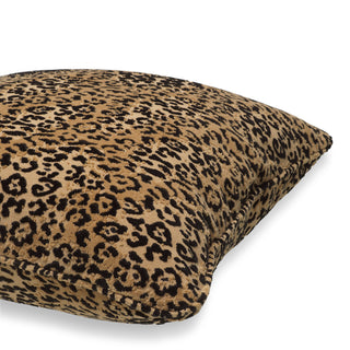 Cushion Diana L bernard leopard camel