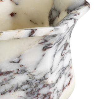 Vase Bennington white marble