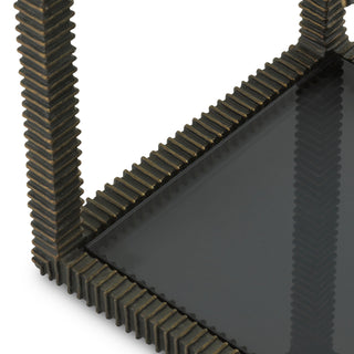 Side Table Roentgen waxed black finish