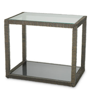 Side Table Roentgen waxed black finish