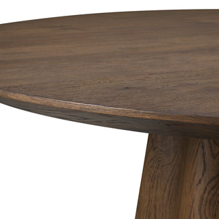 Side Table Papyrus dark brown oak veneer