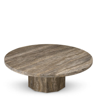 Coffee Table Florence silver travertine
