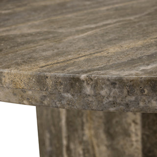Coffee Table Florence silver travertine