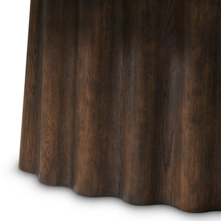 Brown Oak Dining Table Papyrus