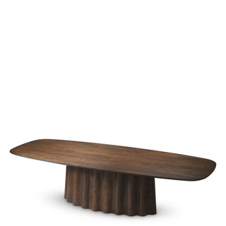 Brown Oak Dining Table Papyrus