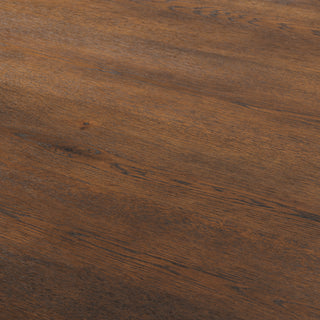 Dining Table Papyrus rectangular dark brown oak veneer