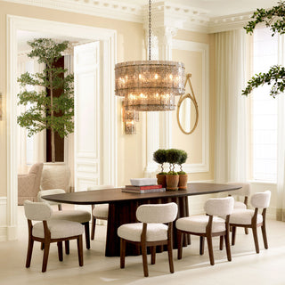Brown Oak Dining Table Papyrus