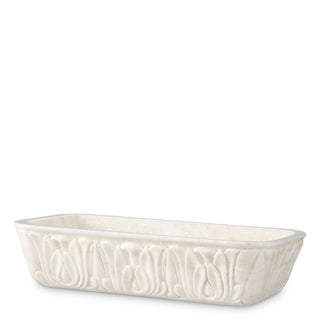 White Marble Bowl Petal